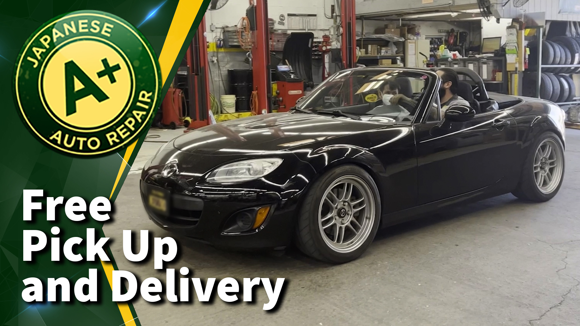 Free Pick-Up and Delivery for your Next Service if you Make An Appointment!