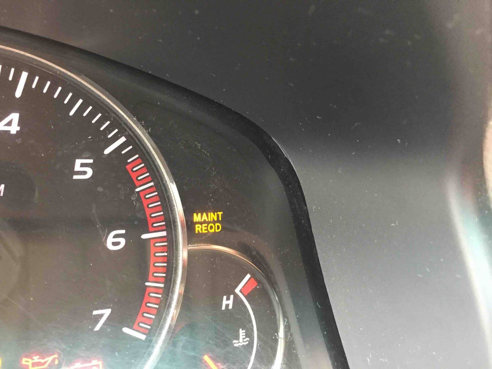 What Does a Maintenance Required Light Mean?